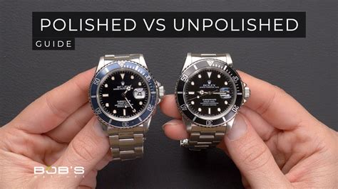 how to tell if a rolex has been polished|rolex watch polishing guide.